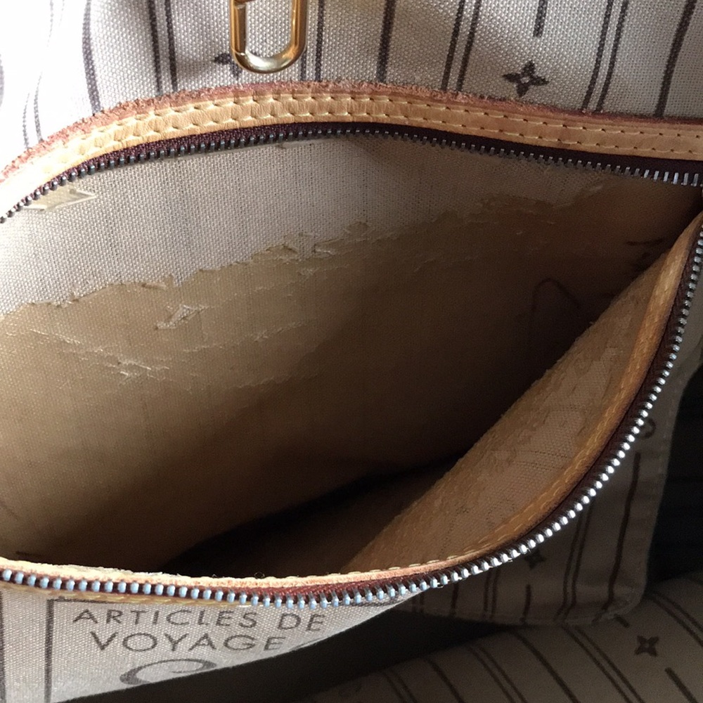 🌸 EXTRA LARGE 🌸 NEVERFULL TOTE GM BAG LOUIS VUITTON - Picture 6 of 15